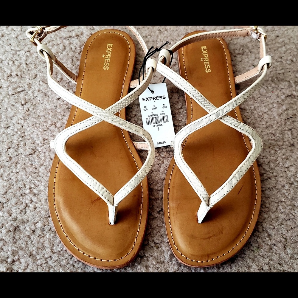 Brand New Express Sandals 8